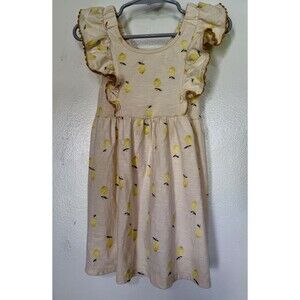 Modern Moments Gerber Spring Easter Summer Lemon Dress Girls Size 2T
